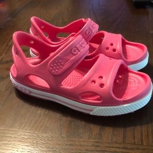 Girls Crocs Sandals size 12